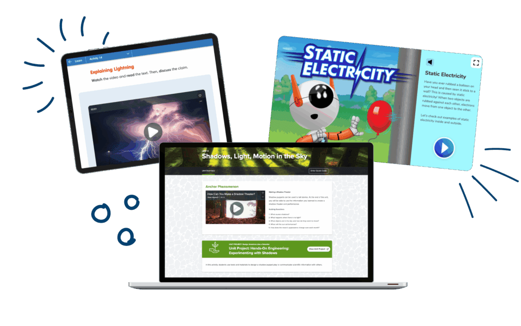 Science Product Screenshots